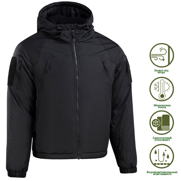 Зимняя куртка M-Tac Alpha Gen.III Pro Primaloft Black XL - изображение 1