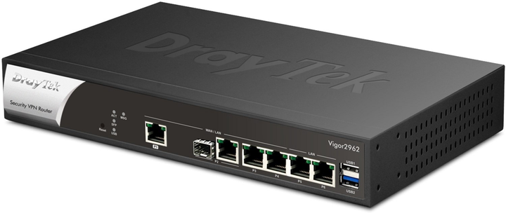Router DrayTek Vigor 2962 Black (4710484742179) - obraz 3