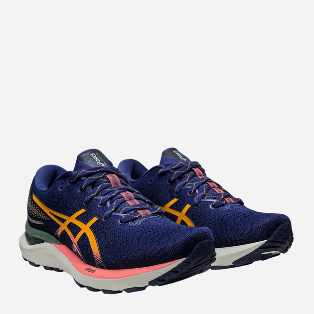 Жіночі кросівки для бігу ASICS Gel-Cumulus 24 1012B387-700 37.5 (6.5US) 23.5 см Темно-синій/Помаранчевий (4550456086548) - зображення 2