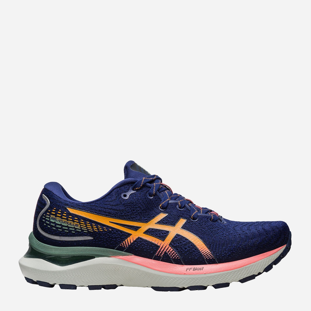 Жіночі кросівки для бігу ASICS Gel-Cumulus 24 1012B387-700 40 (8.5US) 25.5 см Темно-синій/Помаранчевий (4550456086616) - зображення 1