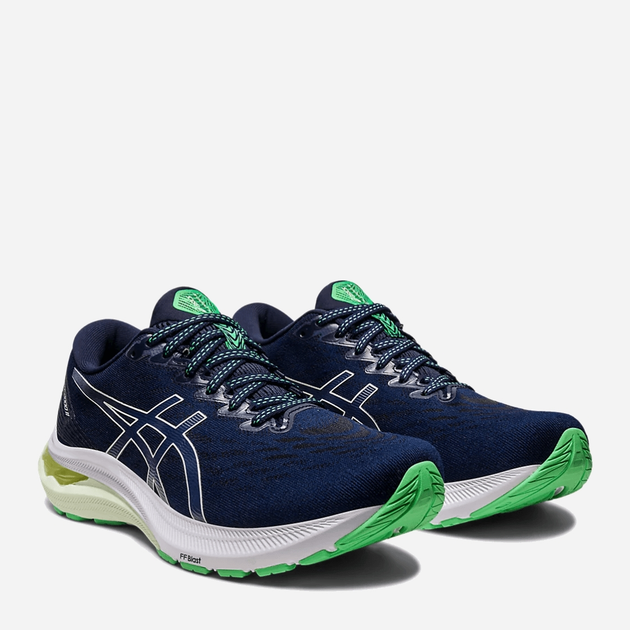 Жіночі кросівки для бігу ASICS Gt-2000 11 1012B271-403 39.5 (8US) 25 см Темно-синій/Салатовий (4550456195608) - зображення 2