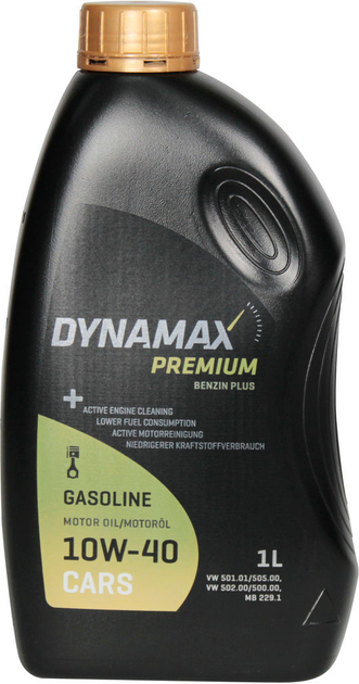 Моторное масло бензин 10W-40 (Dynamax) Benzin Plus 1л. 500031 – фото ...
