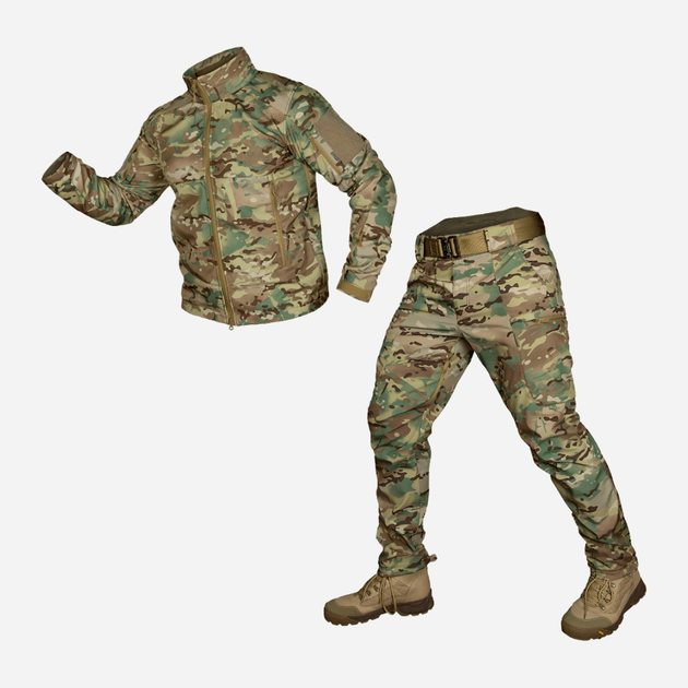 Форма військова Camotec Phantom Stalker SoftShell Multicam 7343 2XL Камуфляж (2908010184605) - зображення 1