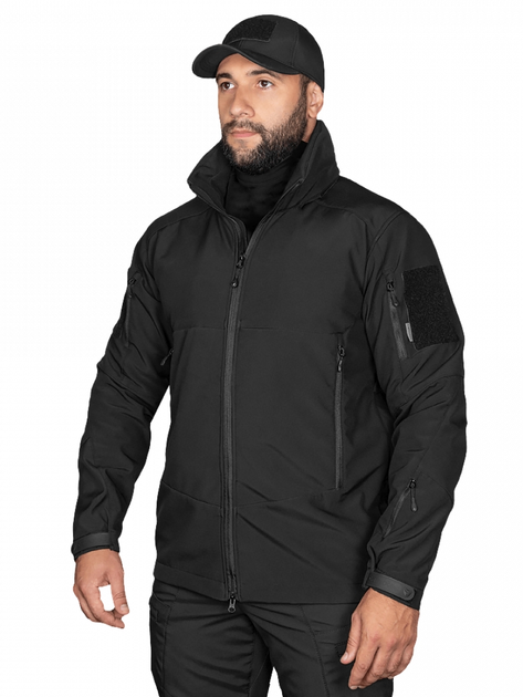 Форма військова Camotec Stalker Phantom SoftShell Чорний 7388 L Чорний (2908010188191) - зображення 2