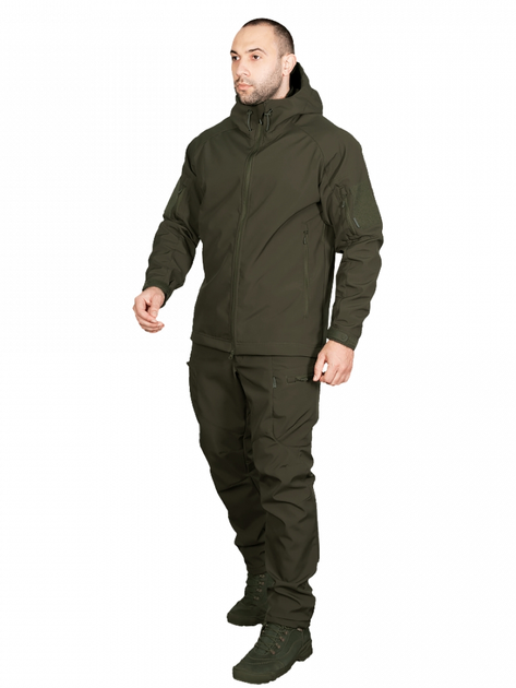 Форма военная Camotec Stalker SoftShell Олива 6562 L Хаки (2908010138967) - изображение 2