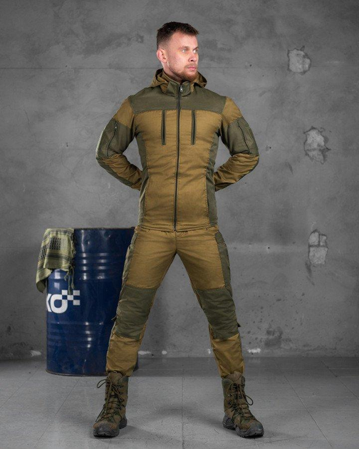 Тактичний військовий костюм гірка Kebbra ( Куртка + Штани ), Камуфляж: Олива, Розмір: XL - зображення 1