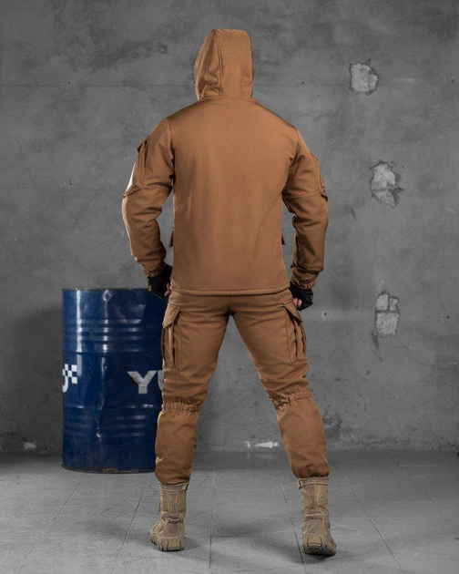 Тактический военный комплект Habber ( Куртка + Штаны ), Камуфляж: Койот, Размер: XXXXXL - изображение 2