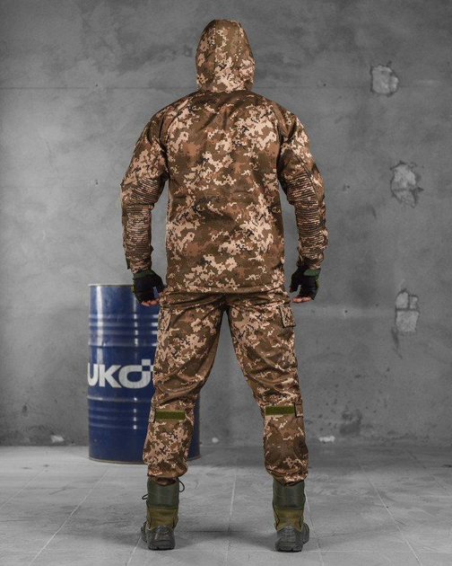 Тактичний теплий військовий комплект Baron ( Куртка + Штани ), Камуфляж: Піксель, Розмір: L - зображення 2