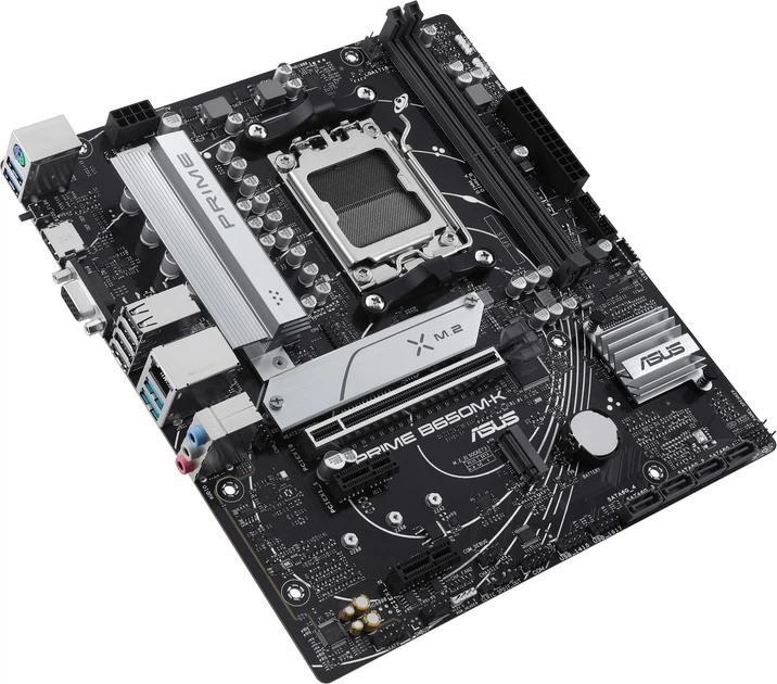 Материнская плата Asus PRIME B650M-K (sAM5, AMD B650, PCI-Ex16