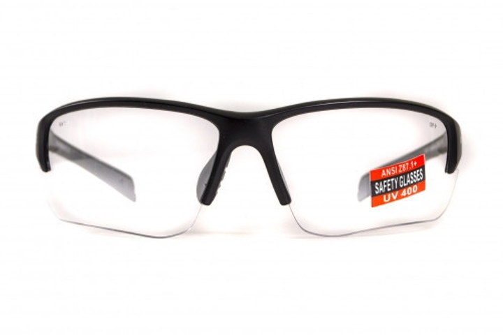 Открытыте защитные очки Global Vision HERCULES-7 (clear) прозрачные - изображение 2