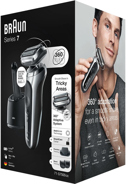 Електробритва Braun Series 7 71-S7500cc - зображення 7