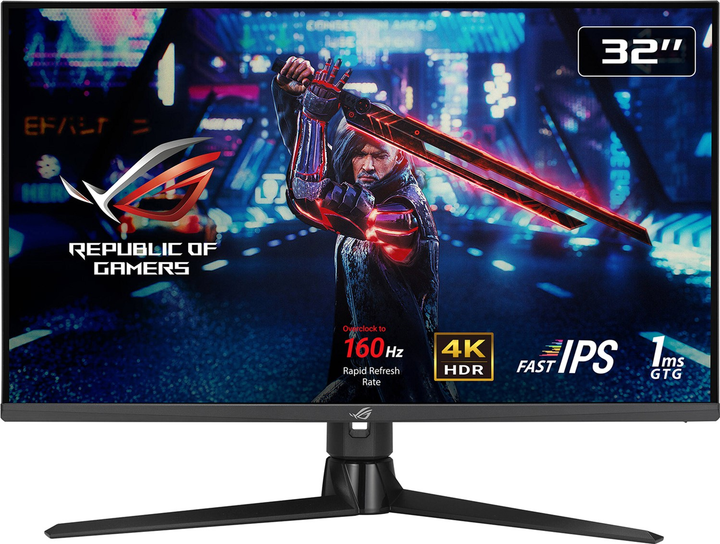 Монитор ASUS ROG Strix XG32UQ (90LM08B0-B01170) - изображение 1