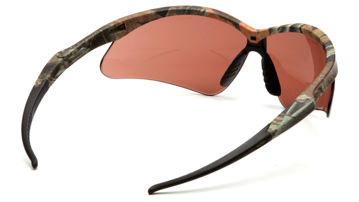 Захисні окуляри Pyramex Pmxtreme Camo (bronze), коричневі в камуфльованій оправі - зображення 2