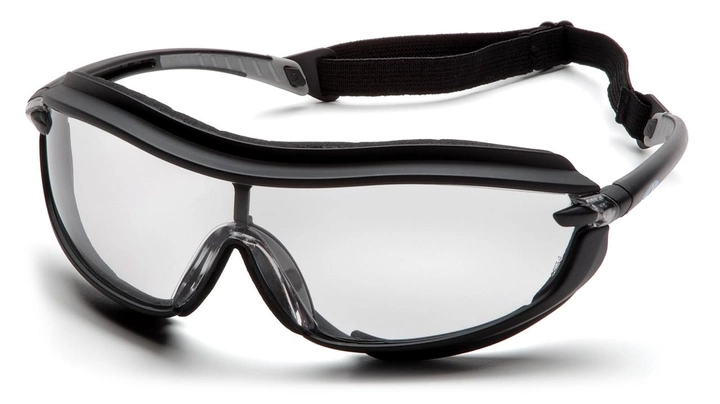 Защитные очки с уплотнителем Pyramex XS3-PLUS (Anti-Fog) (clear) прозрачные - изображение 1