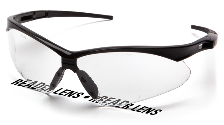 Біфокальні захисні окуляри ProGuard Pmxtreme Bifocal (clear +2.5) прозорі - зображення 1