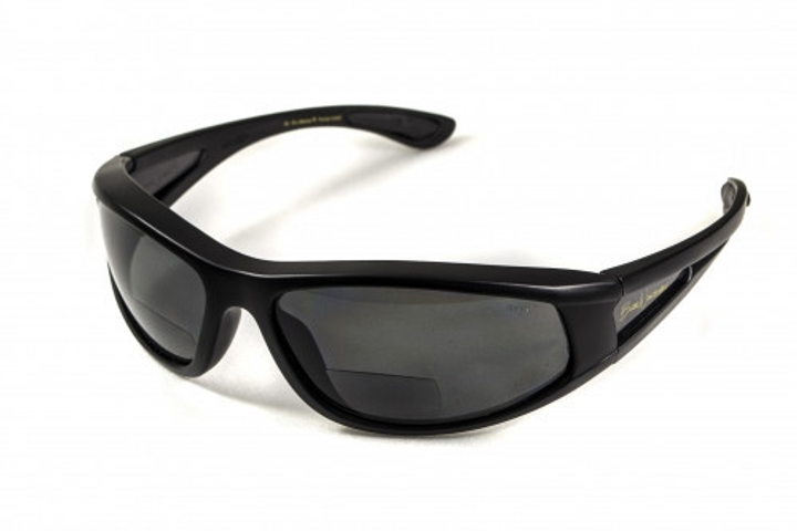Бифокальные поляризационные защитные очки 3в1 BluWater Winkelman-2 (+1.5) Polarize (gray) серые - изображение 2