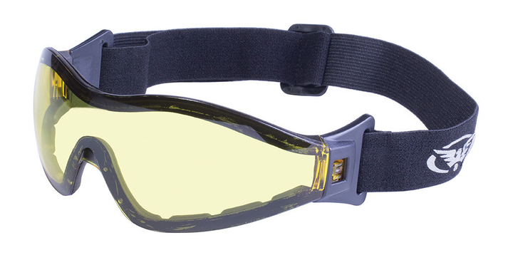 Защитные очки с уплотнителем Global Vision Z-33 (yellow) желтые - изображение 1