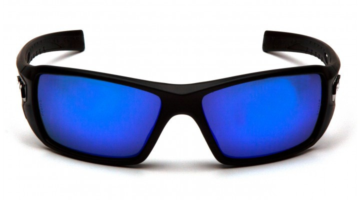 Открытыте защитные очки Pyramex VELAR (ice blue mirror) синие зеркальные - изображение 2