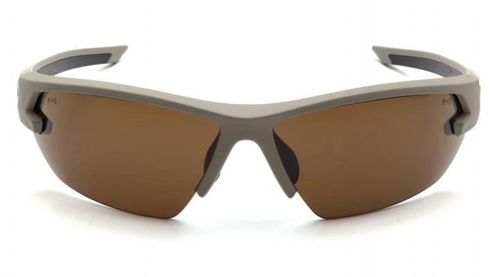 Окуляри захисні відкриті Venture Gear Tactical SEMTEX Tan (Anti-Fog) (bronze) коричневі - зображення 2