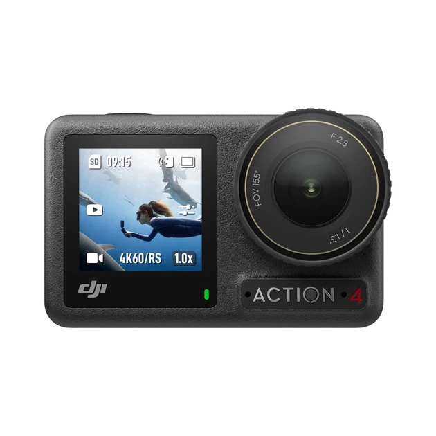 Экшн-камера DJI Osmo Action 4 Standard Combo (CP.OS.00000269.01) - Фото 2 Экшн-камера DJI Osmo Action 4 Standard Combo (CP.OS.00000269.01) - изображение 2