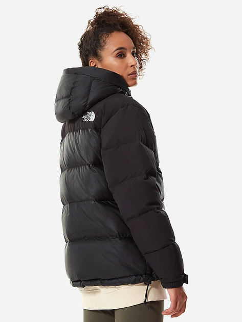 Kurtka puchowa zimowa krótka damska The North Face Himalayan Down Parka W "Black" NF0A4R2WJK3 XS Czarna (680975604177) - obraz 2