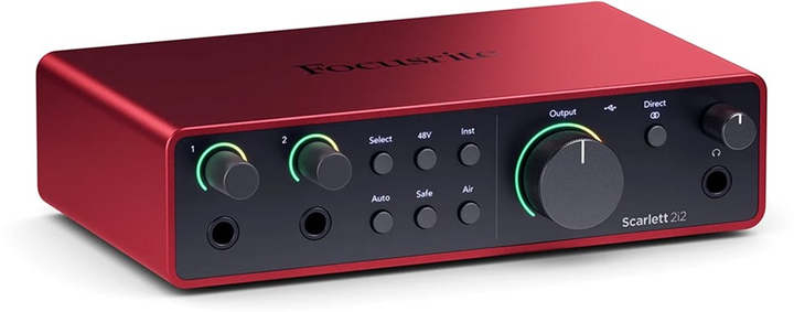 Аудіоінтерфейс Focusrite Scarlett 2i2 4th Gen (234619) - зображення 3
