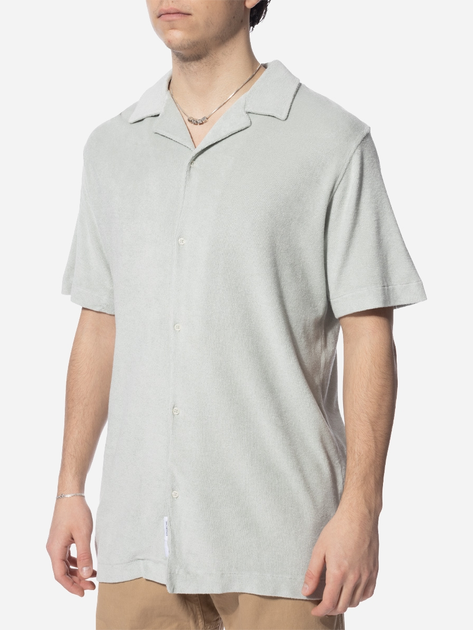 Сорочка літня чоловіча Edmmond Studios Terry Shirt "Sage" 123-10-17620 L Бежева (8435629058170) - зображення 1