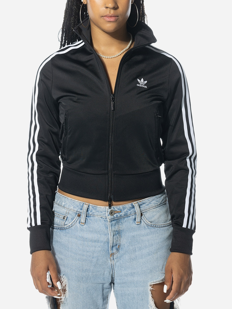 Спортивна кофта жіноча adidas Adicolor Classics Firebird Track Jacket "Black" IB7405 S Чорна (4066752911441) - зображення 1