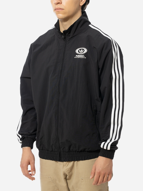 Спортивна вітровка чоловіча Adidas No Sleep Rave Club Track Top "Black" IL4969 XL Чорна (4066757059582) - зображення 1