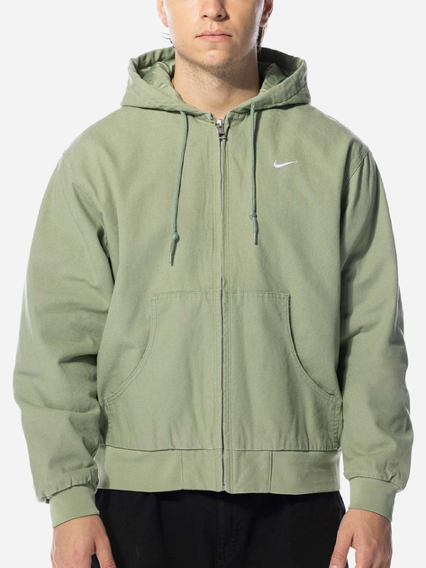 Kurtka wiatrówka męska sportowa Nike Life Padded Jacket "Oil Green" DQ5172-386 M Zielona (196607604090) - obraz 1