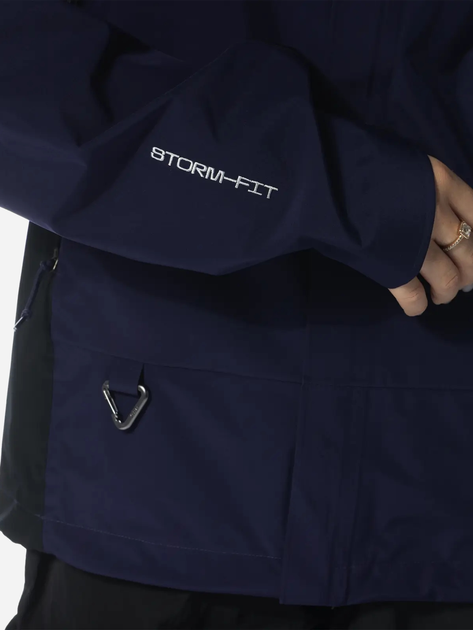 Спортивна вітровка жіноча Nike ACG Storm-FIT Cascade Rains Full-Zip Jacket Wmns "Black Navy" DV9522-555 S Темно-синя (196607609491) - зображення 4