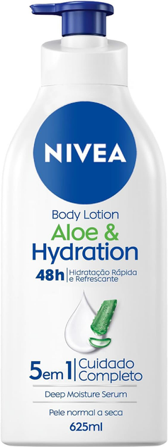 Лосьон для тела Nivea Aloe Vera Питательный 625 мл (4006000034027) – в ...