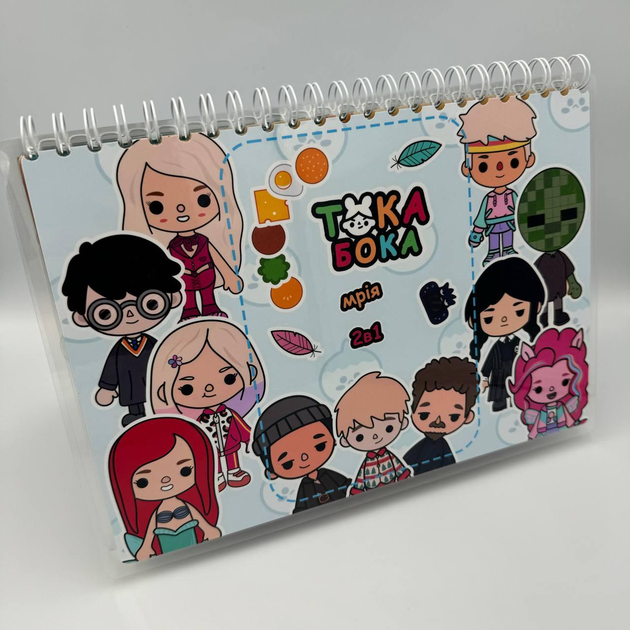 Альбом-книга на липучках Тока Бока Мечта 2 в 1 Toca Boca – фото, отзывы ...