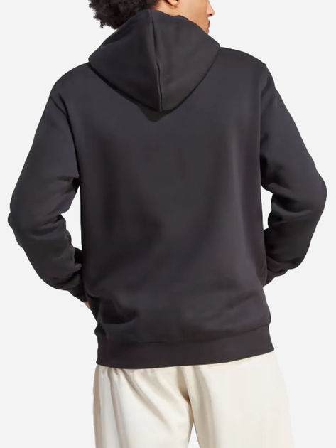 Худі оверсайз чоловіче Adidas Trefoil Essentials Hoodie "Black" IM4522 S Чорне (4066761101055) - зображення 2