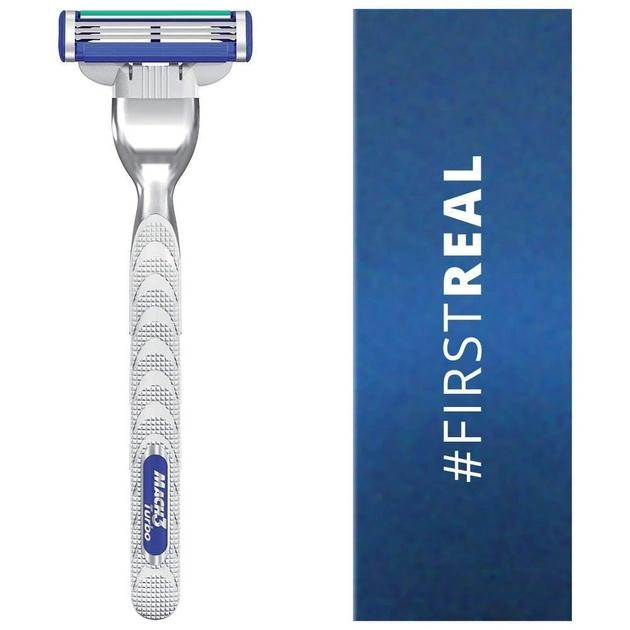 Станок для гоління Gillette Mach 3 Turbo (1 касета) у коробці без підставки - зображення 3