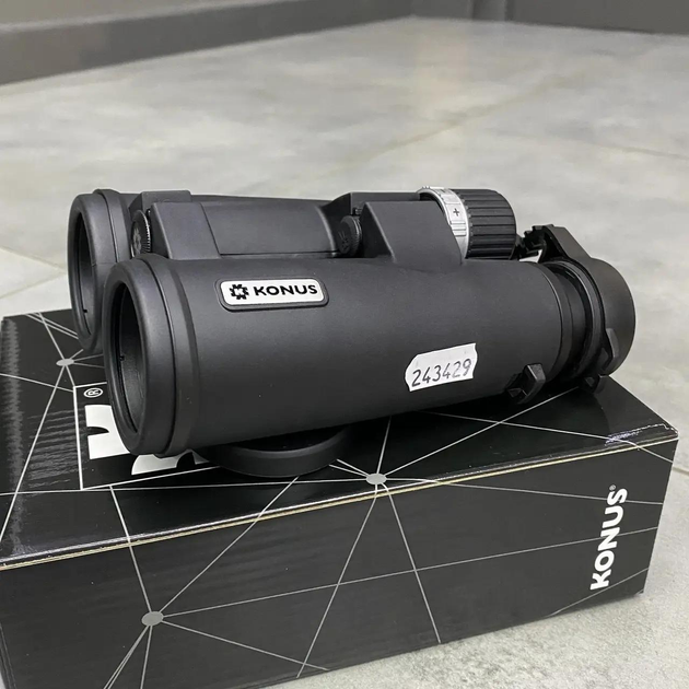 Тактический бинокль KONUS Mission-HD 8x42 широкий угол обзора (243429 ...