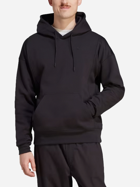 Bluza męska z kapturem oversize Adidas Adventure Hoodie "Black" IJ0706 S Czarna (4066762812400) - obraz 1