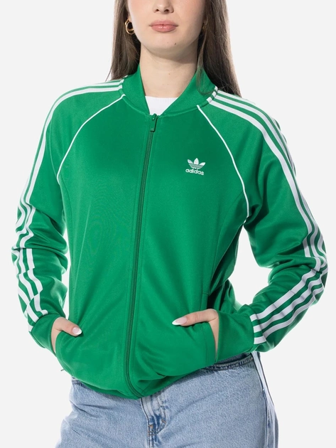 Sportowa bluza damska Adidas Adicolor Classics SST Track Jacket W "Green" IK4030 M Zielona (4066761237426) - obraz 1