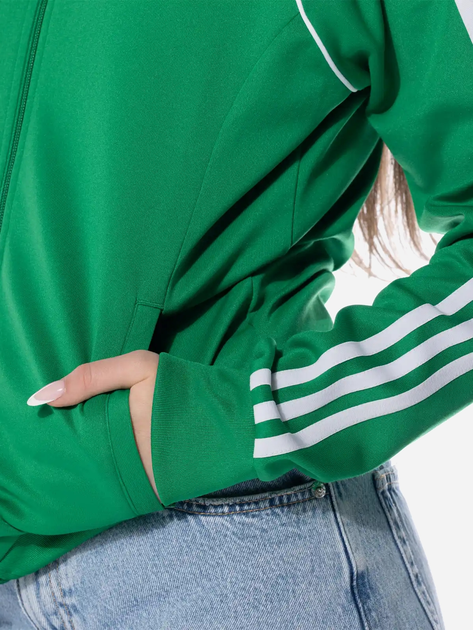 Спортивна кофта жіноча adidas Adicolor Classics SST Track Jacket W "Green" IK4030 M Зелена (4066761237426) - зображення 4