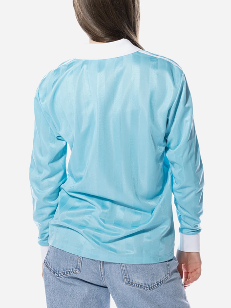 Sportowy longsleeve damski Adidas Football Long-Sleeve Top W "Turquoise" IR9770 S-M Błękitny (4066764612121) - obraz 2