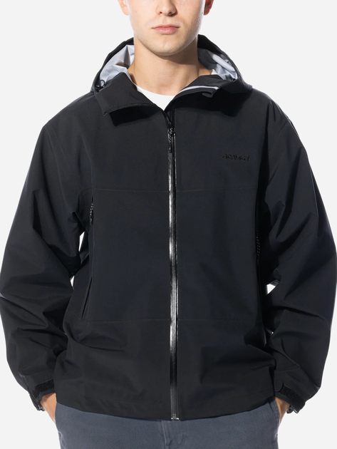 Вітровка чоловіча Gramicci Waterproof Hooded Jacket "Black" G3FU-J038-BLACK XS Чорна (195612539762) - зображення 1