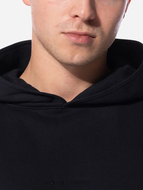 Bluza męska z kapturem Oakley Soho Po Hoodie 3.0 "Blackout" FOA404867-02E L Czarna (193517897871) - obraz 3