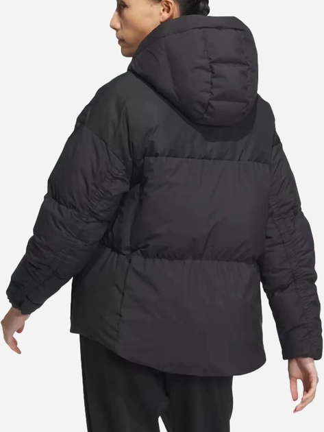 Kurtka puchowa zimowa krótka damska Adidas Terrex Goose Down Midweight Puffer Jacket W "Black Onix" IS0334 M Czarna (4066766626973) - obraz 2