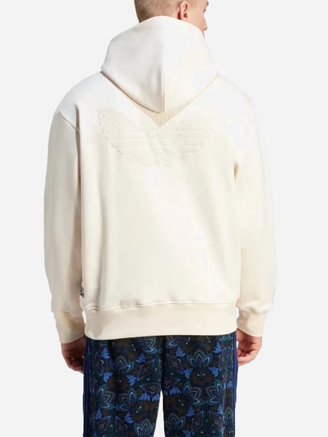 Bluza męska z kapturem Adidas Premium Graphic Hoodie "Wonder White" IV9696 S Beżowa (4067886965522) - obraz 2