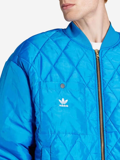 Бомбер чоловічий adidas Oversized Reversible Bomber "Black" IW3641 XL Чорний (4067886969940) - зображення 4