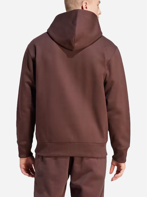 Bluza męska z kapturem oversize Adidas Adicolor Contempo Hoodie "Shadow Brown" IM2119 XL Brązowa (4066762585243) - obraz 2