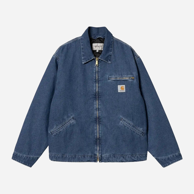 Kurtka męska jeansowa Carhartt WIP OG Detroit Jacket (Summer) "Blue" I033039-0106 2XL Granatowa (4064958794929) - obraz 1
