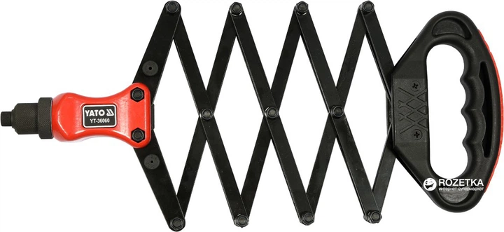 Заклепник YATO гармошка 280-810 мм YT-36060 (5906083008269) - зображення 4