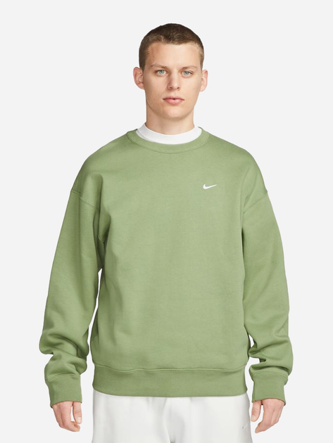 Nike crew neck green sale