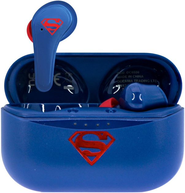 Słuchawki OTL DC Comics Superman TWS Blue (5055371624329) - obraz 1